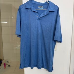 PGA Tour Men's Blue Polo Shirt